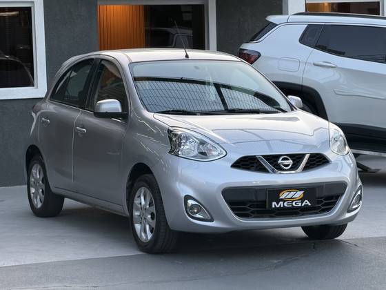 NISSAN MARCH 1.6 SV 16V FLEX 4P MANUAL NISSAN MARCH 1.6 SV 16V FLEX 4P MANUAL
